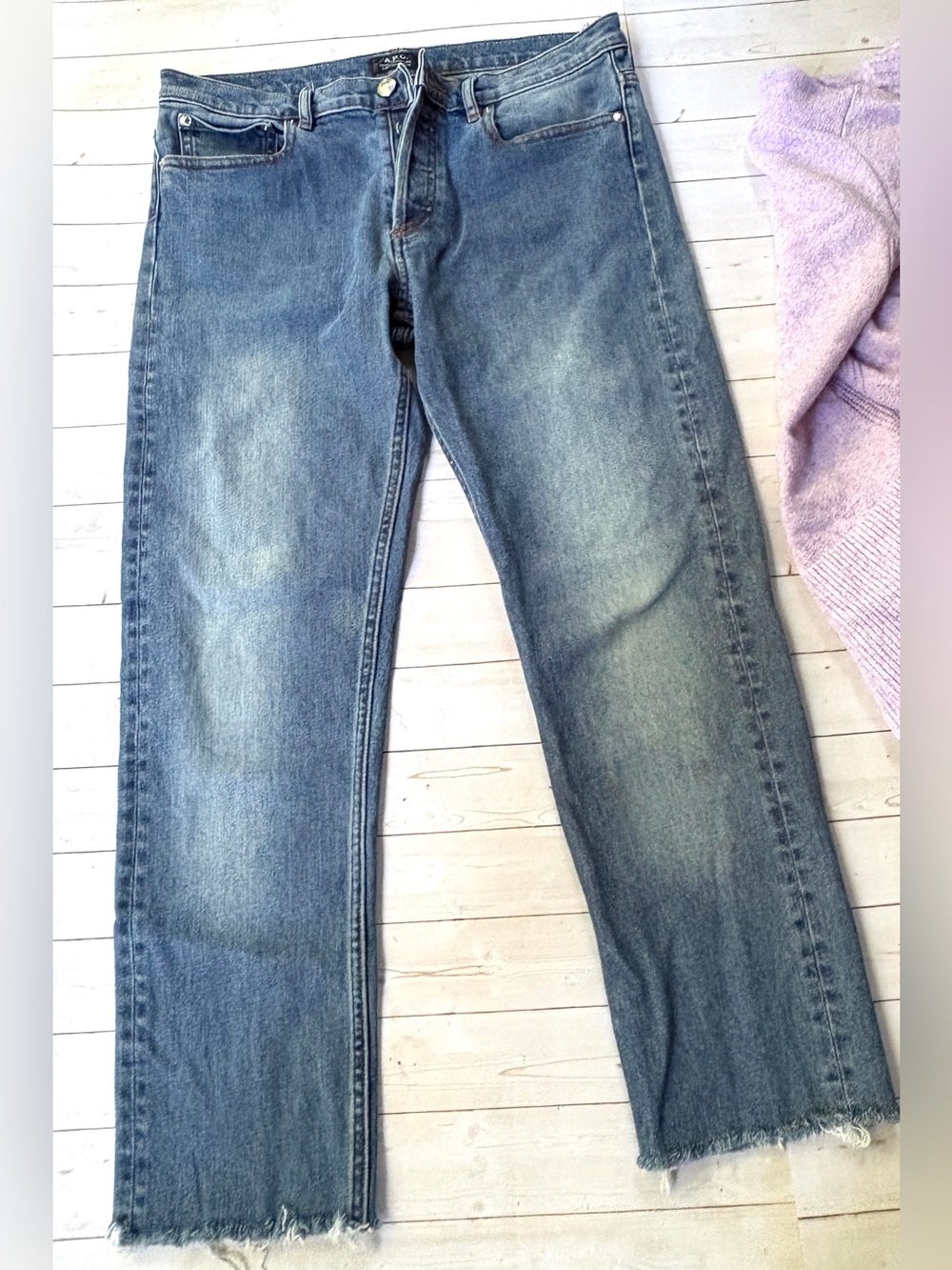 A.P.C. Straight ankle jeans